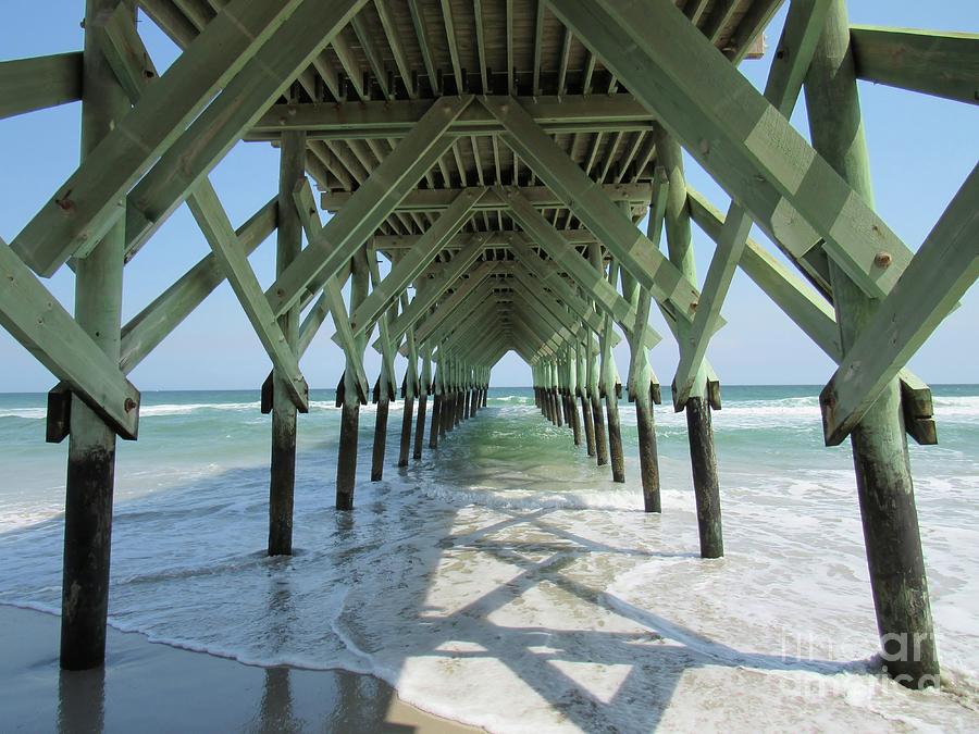 Braced at the Pier Photograph by Roberta Byram