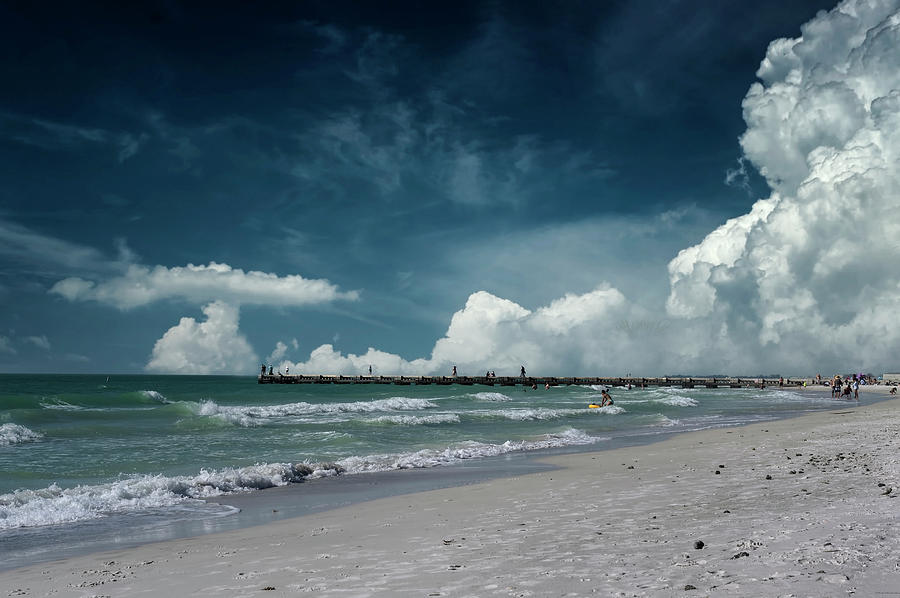 Bradenton Beach Clouds Photograph by ARTtography by David Bruce Kawchak