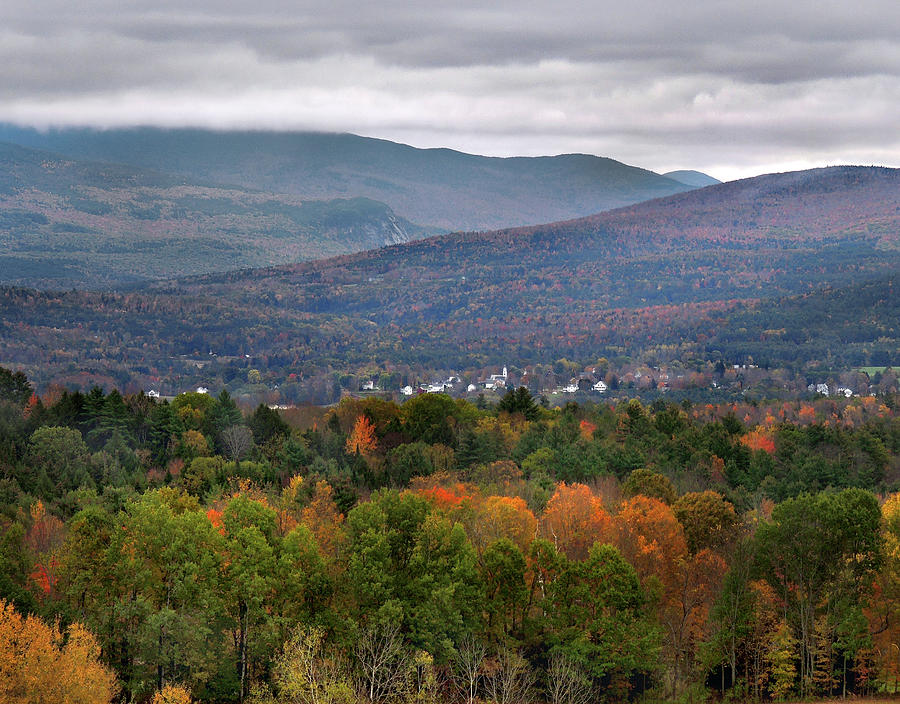 Bradford Vermont Nestled in the Valley Photograph by Nancy Griswold