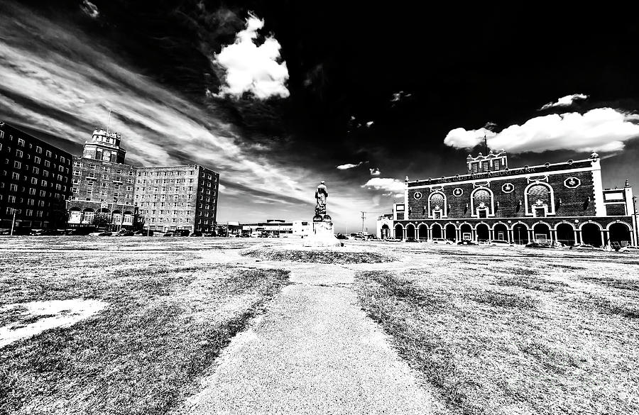 Bradley Park Path at Asbury Park Photograph by John Rizzuto | Fine Art ...