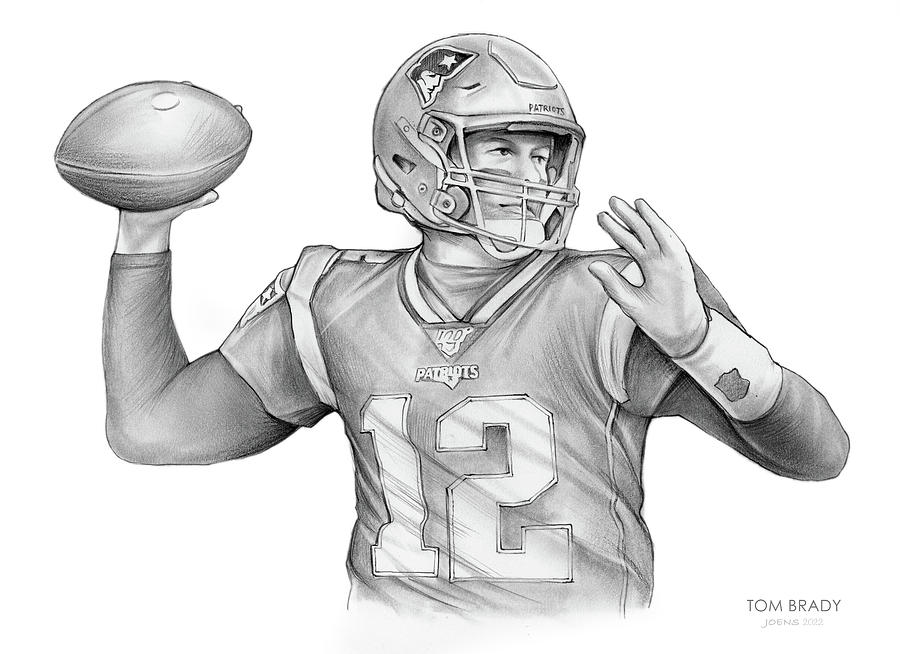 Brady - Pencil Drawing by Greg Joens