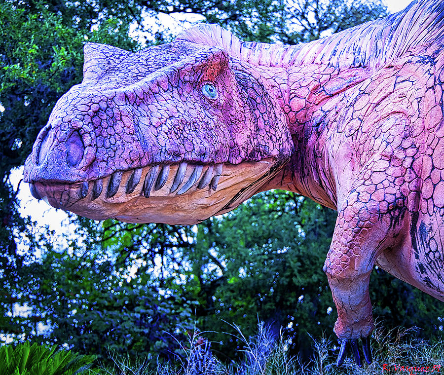 Braidens Dinosaur Digital Art by Rene Vasquez