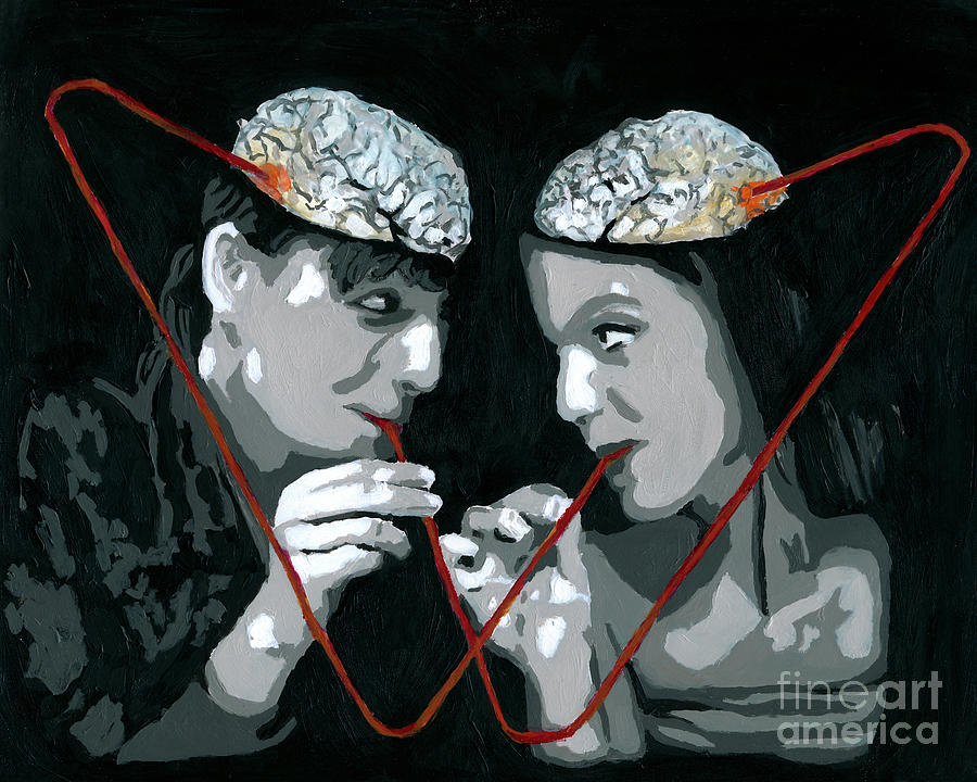 Brain Food Painting by Denise Deiloh