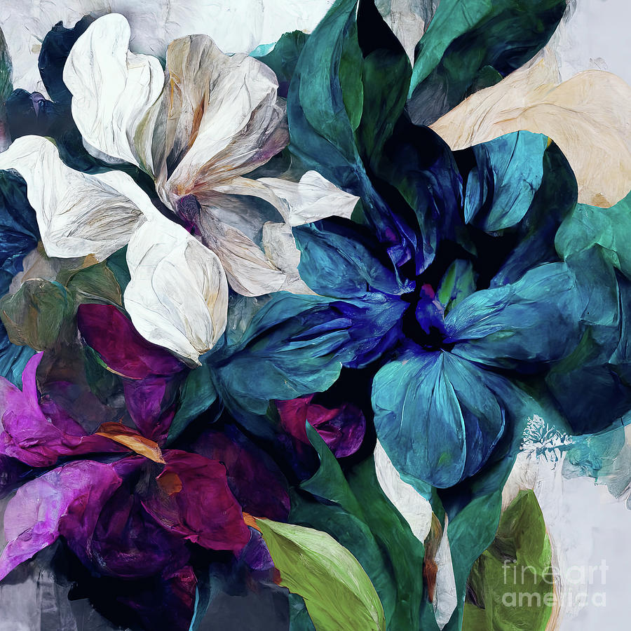 Florals Painting - Brainchild I by Mindy Sommers