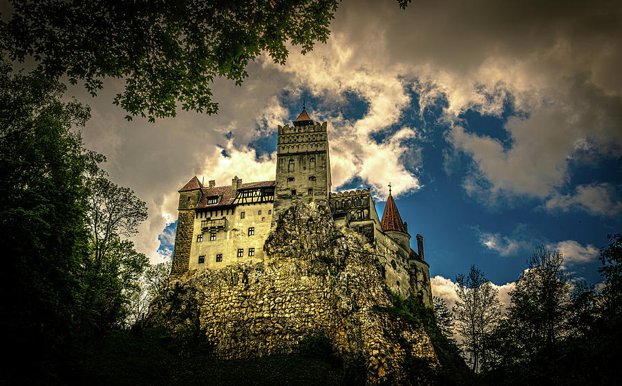Bran Castle  Photograph by Andrew Matwijec
