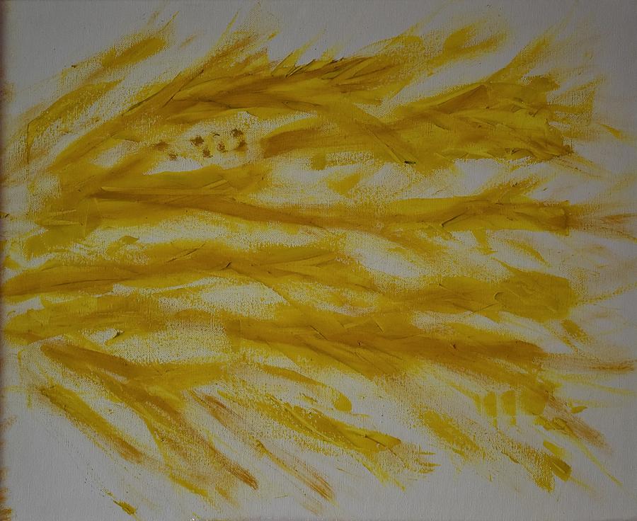 Yellow Painting - Branching Out by Pam Roth OMara Yellow Painting - Branching Out by Pam Roth OMara