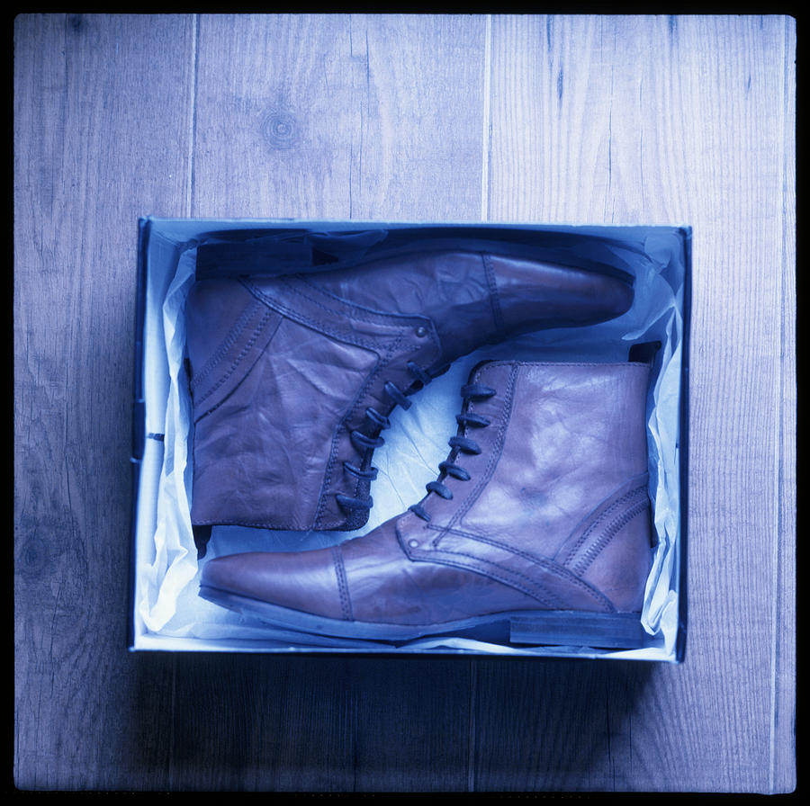 Brand new boots Photograph by Máté Kiss Photography