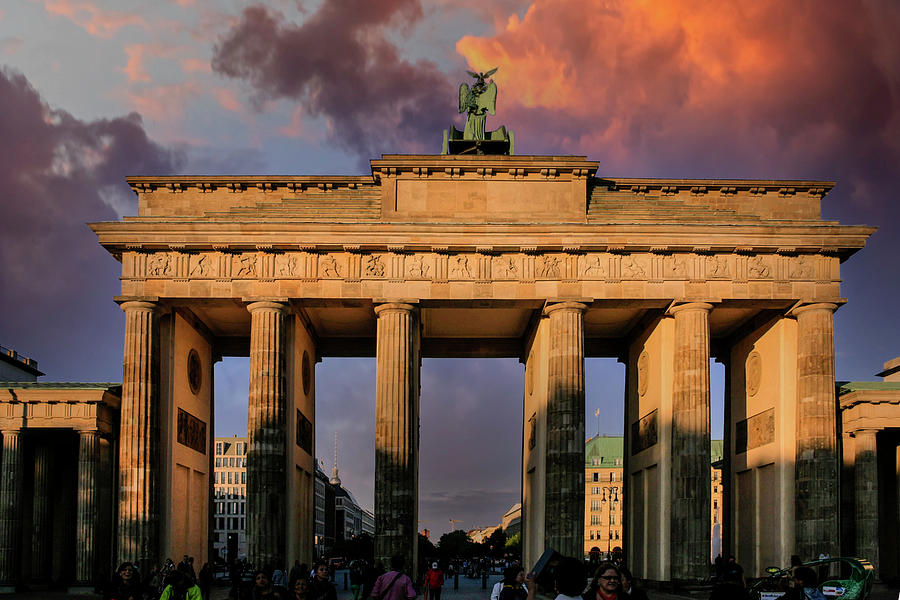 Brandenburg Gate Photograph by Chris Smith