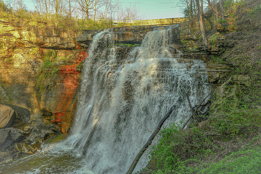 Brandywine Falls on the Three Waterfalls Loop at CVNP Photograph by ...