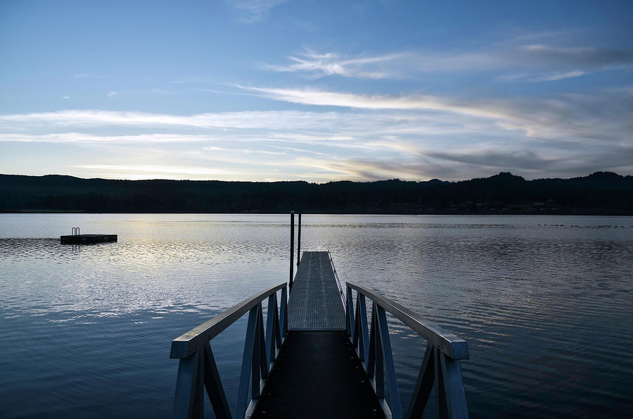 Brannen Lake Dock Photograph by Maddy Fletcher - Pixels