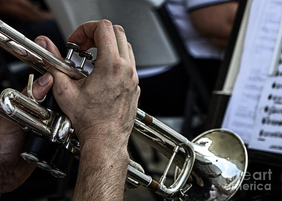Music Photograph - Brass Knuckles  by Steven Digman