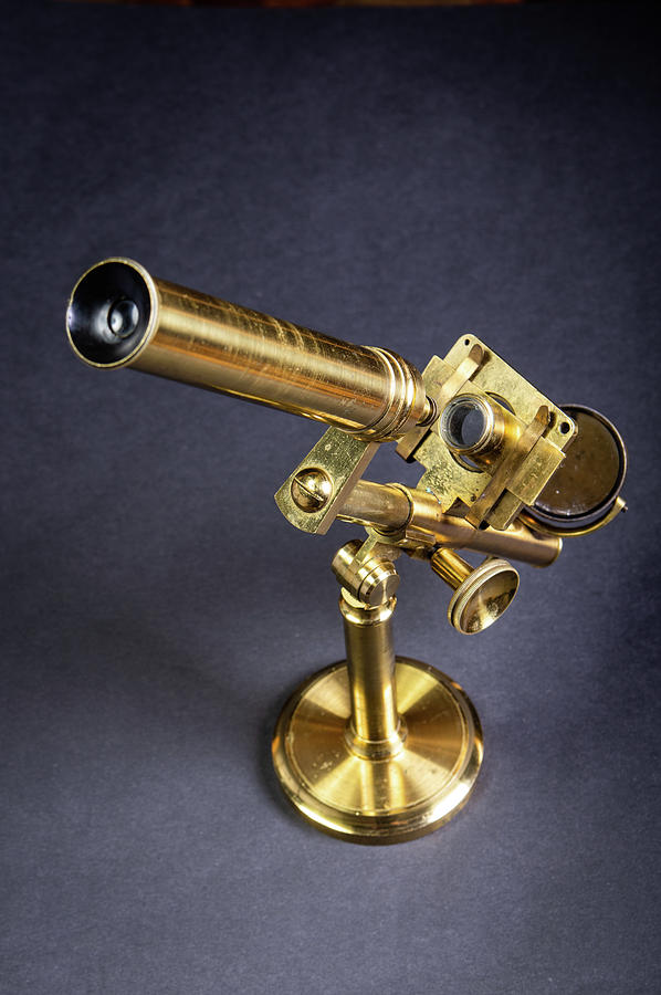 Brass microscope Photograph by Average Images