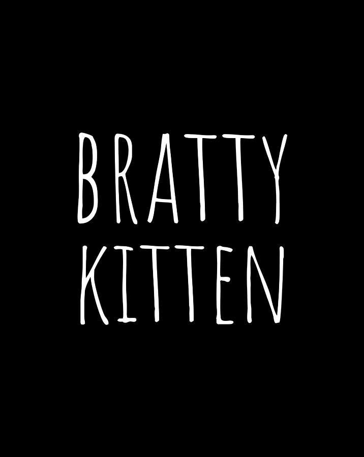 Bratty Kitten Submissive Slave Kink Naughty Bdsm Drawing By Grace Hunter 0948