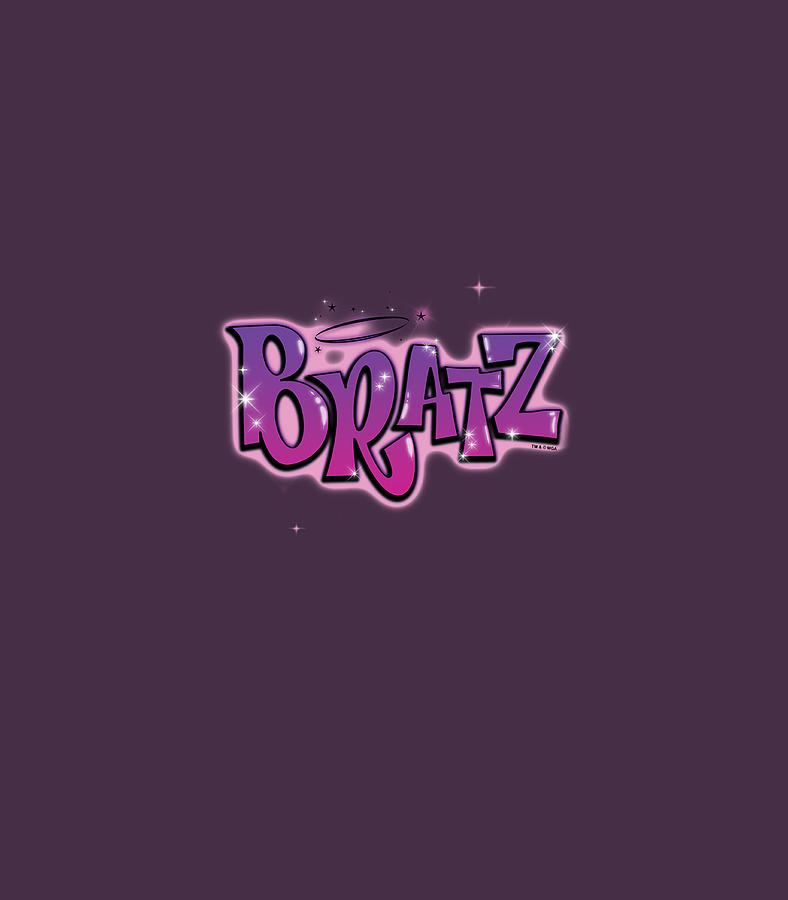 Bratz Pink Purple Sparkle Logo Digital Art by Zakari Lea - Fine Art America