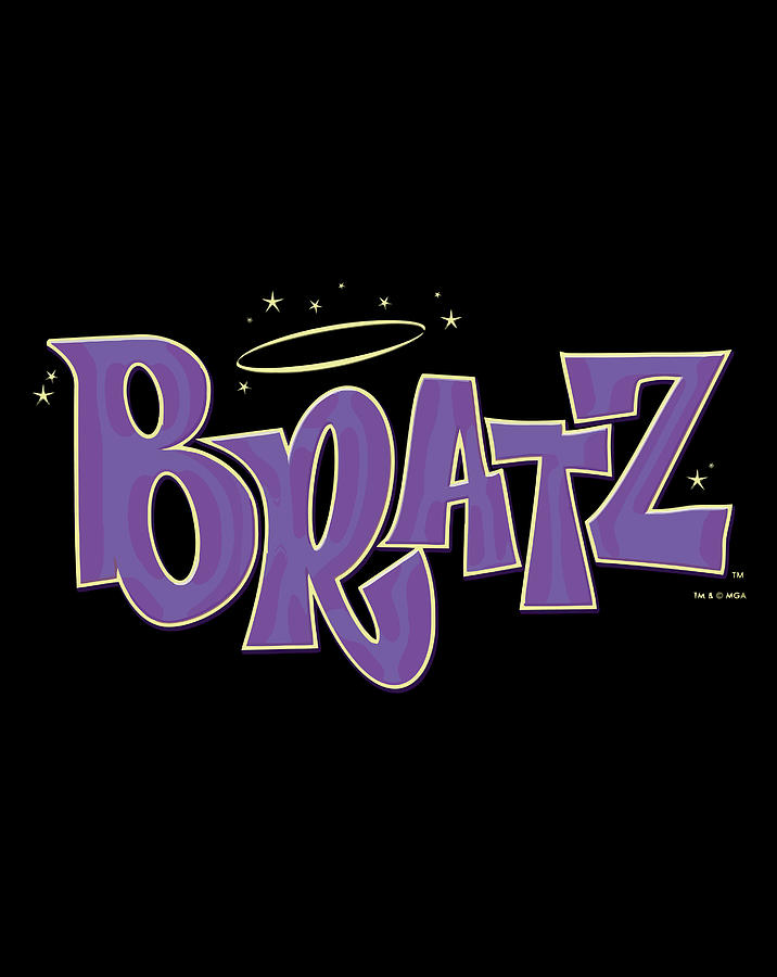 Bratz Purple Classic Logo Digital Art by Naomi Carter