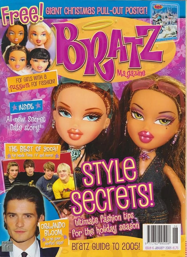 Bratz y2k rainbow aesthetoc Poster blue Painting by Evans Morgan | Pixels