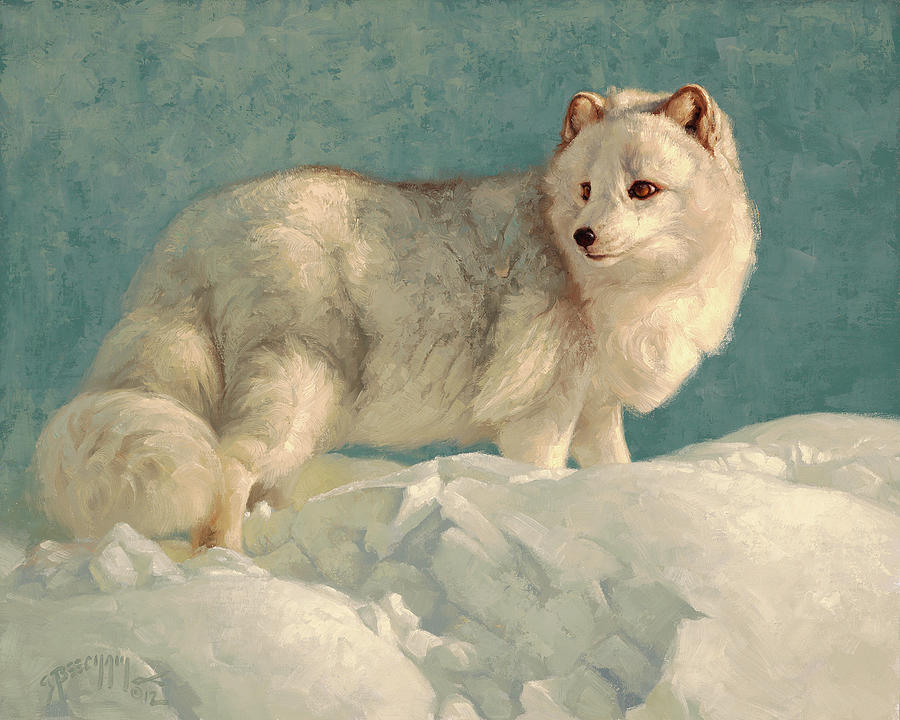 Winter Painting - Braveheart by Greg Beecham