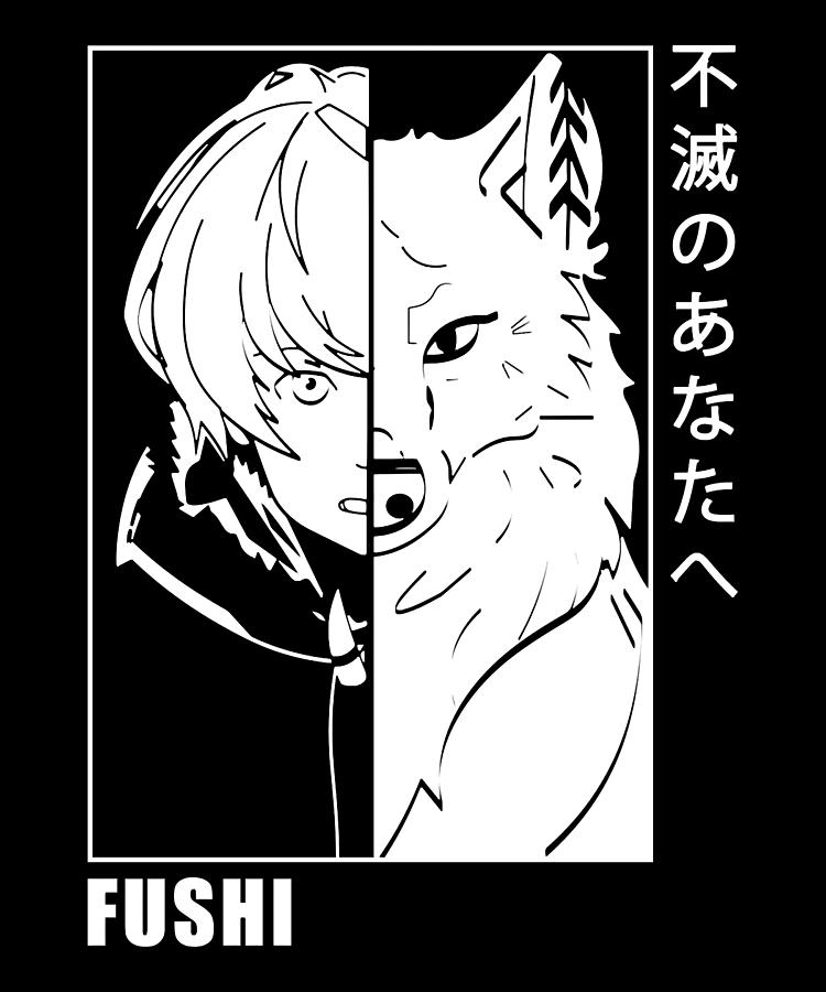 All The Characters In To Your Eternity Or Fumetsu No Anata E Anime Are  Drawn With Cool And Cute Black And White Doodles - To Your Eternity -  Posters and Art Prints