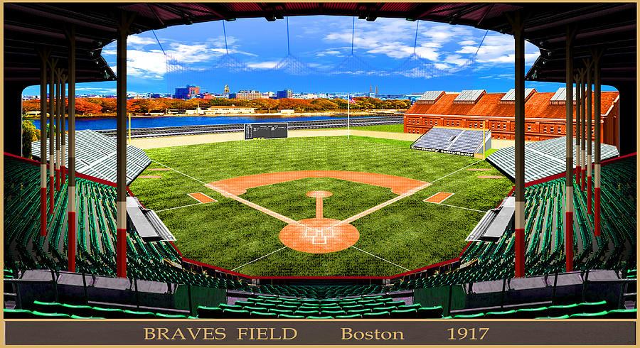 Braves Field 1915 Digital Art by Gary Grigsby - Fine Art America