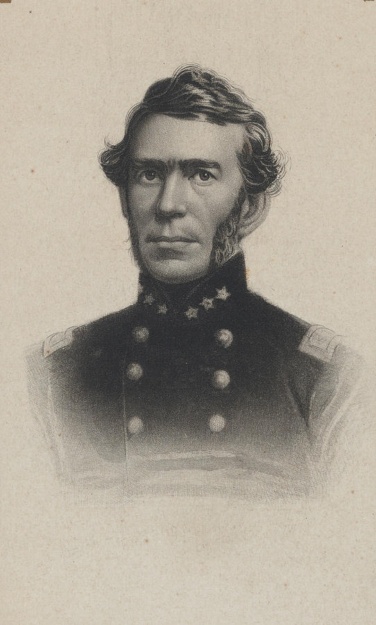 Braxton Bragg Drawing by Artist Fine Art America