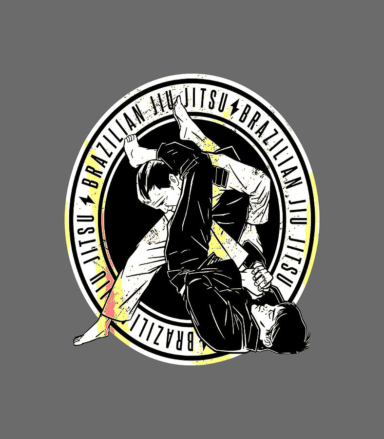 Brazilian Jiu Jitsu Bjj Jiu Jitsu Fighting Design For Fans Digital Art ...