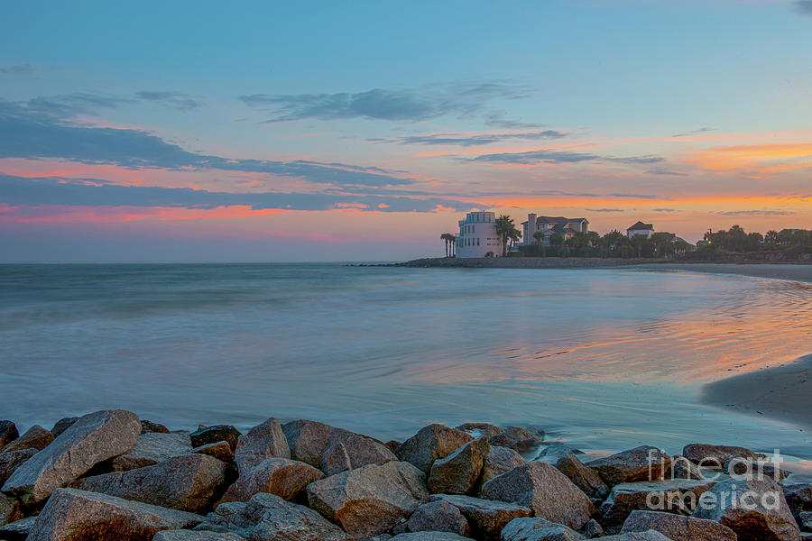 Breach Inlet Ebb and Flow Salty Waters Photograph by Dale Powell