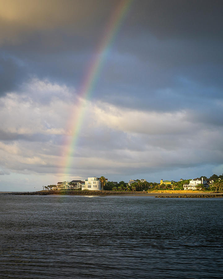 Breach Inlet Rainbow Photograph