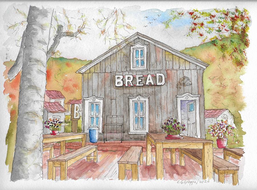 Bread Bar in Silver Plume, Colorado Painting by Carlos G Groppa