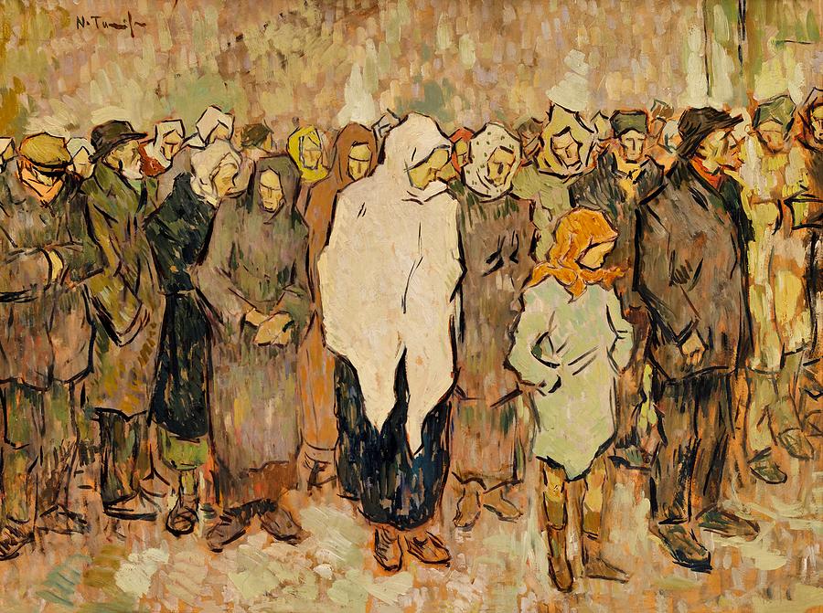 Bread Line Painting by Mountain Dreams