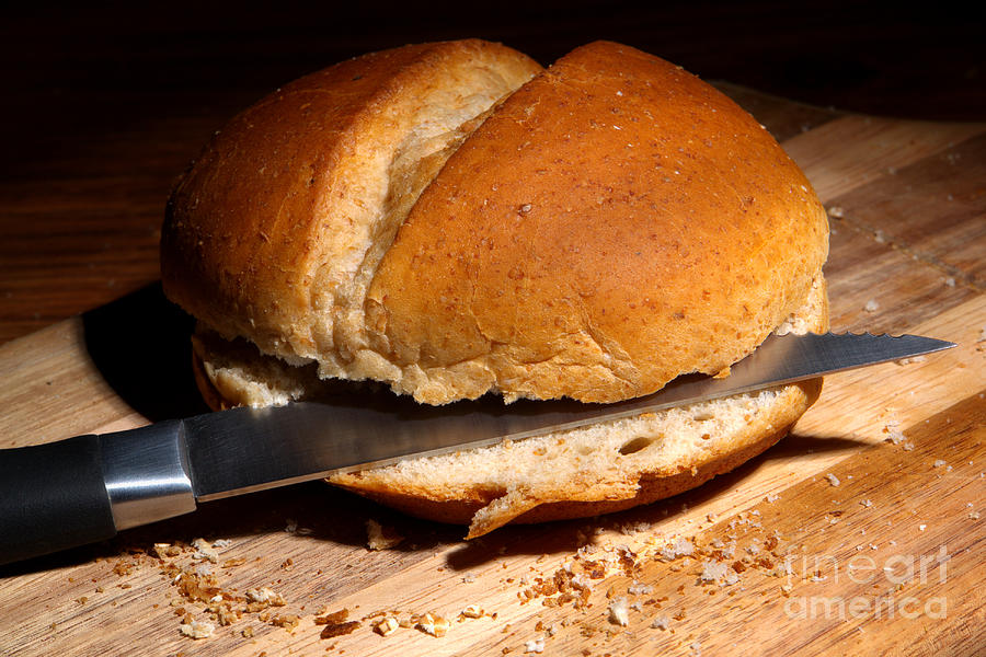 Bread Roll Photograph by Olivier Le Queinec