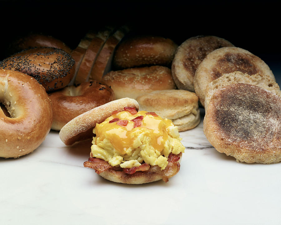Breakfast sandwich Photograph by Jackson Vereen
