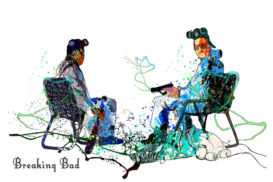 Breaking Bad 01 Mixed Media by Miki De Goodaboom