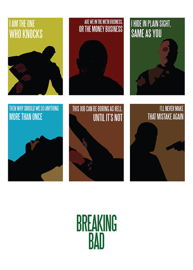 Breaking Bad Spoilers Poster Painting By Marshall Phillips - Fine Art 