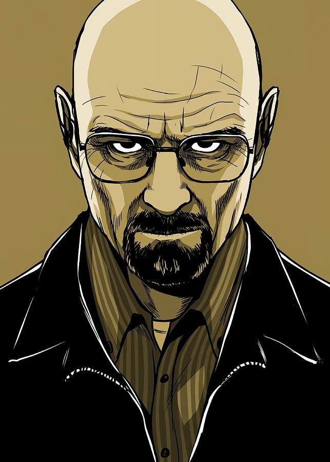 Breaking Bad Tvshow Poster Painting By Mason Mary - Fine Art America