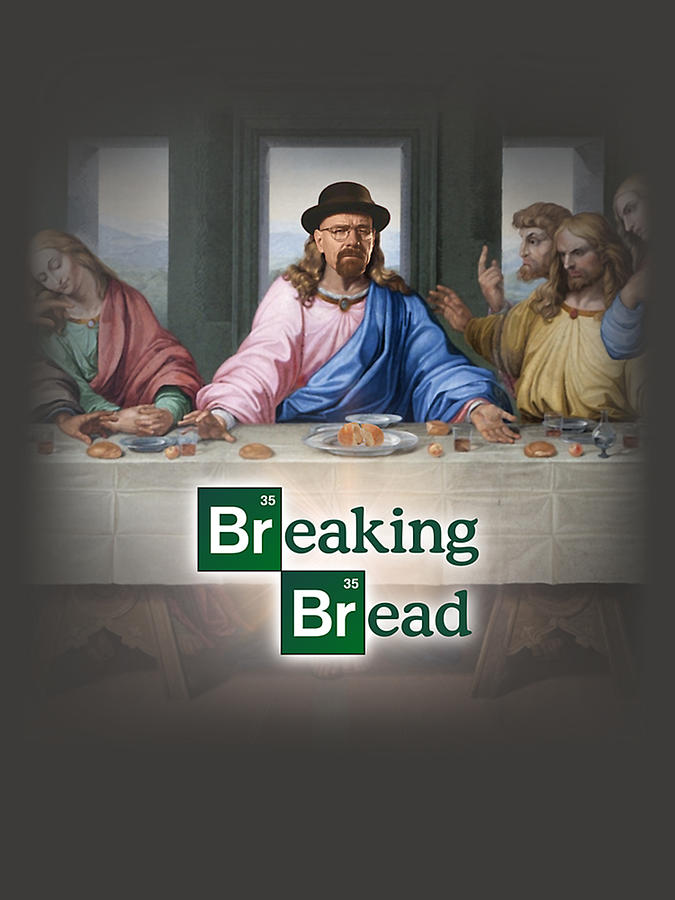 Breaking Bread - the last supper Digital Art by Kaatje Piksen - Fine ...