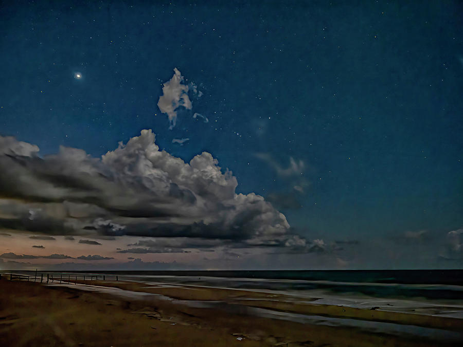Beach Photograph - Breaking Dawn by Jerry Connally