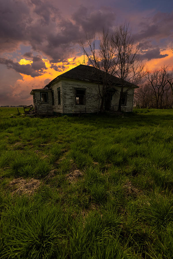 Thunderhead Photograph - Breaking Inside by Aaron J Groen Thunderhead Photograph - Breaking Inside by Aaron J Groen