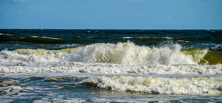 Breaking Ocean Wave Photograph by Marie Dudek Brown