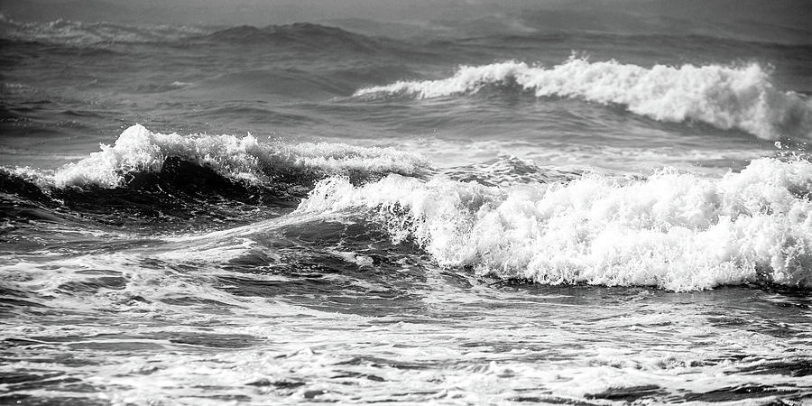 Breaking Ocean Waves  Photograph by Mike Fusaro