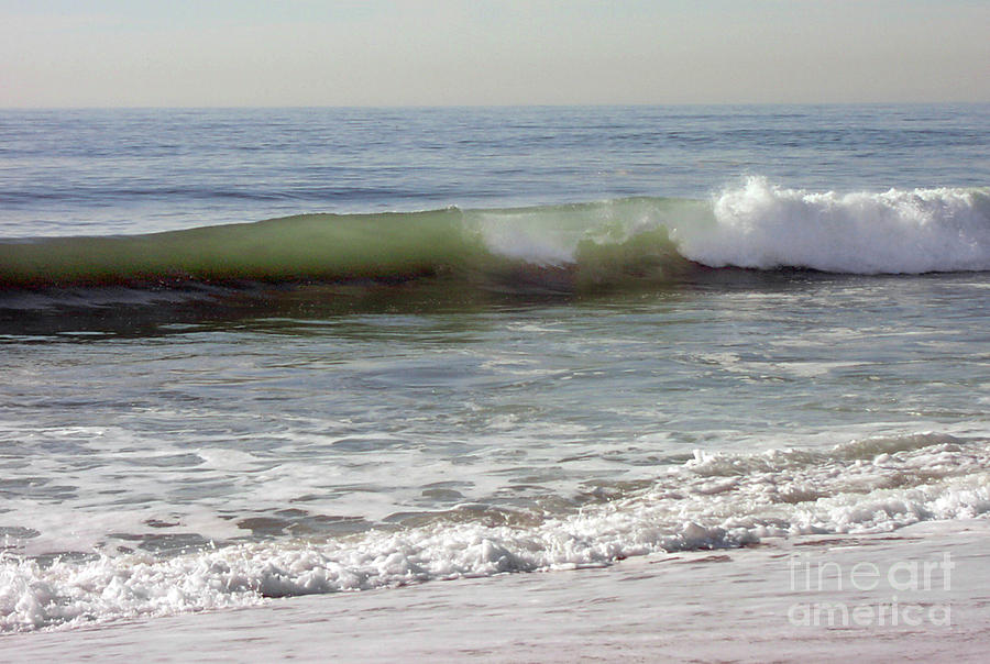 Breaking Wave California Photograph by Kimberly Blom-Roemer