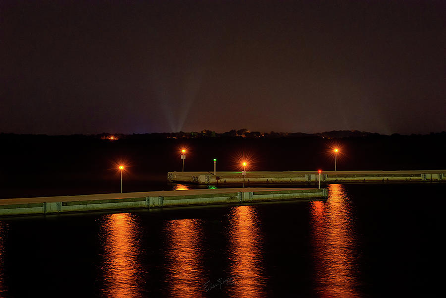 Breakwater Nights Photograph by Erich Grant