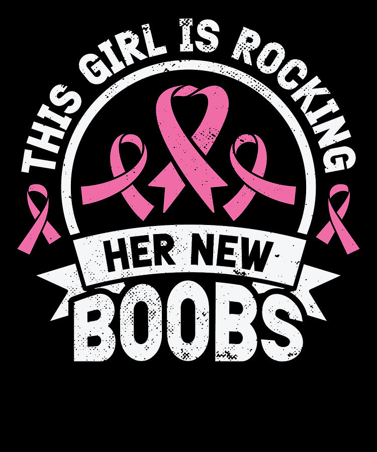 Breast Cancer Digital Art - Breast Cancer Awareness Month Cancer Ribbon Pin Survivor by Toms Tee Store