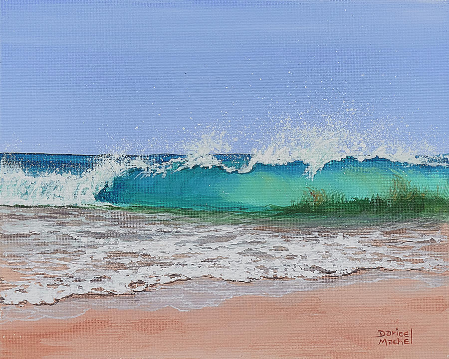 Breathe In The Sea Painting by Darice Machel McGuire