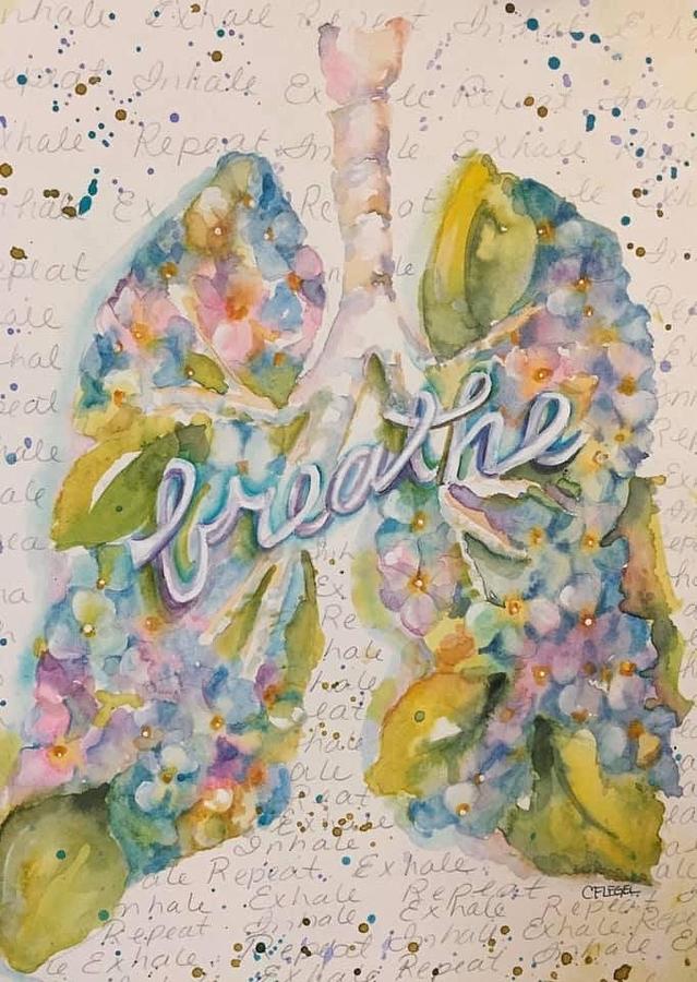 Breathe  Painting by Carla Flegel