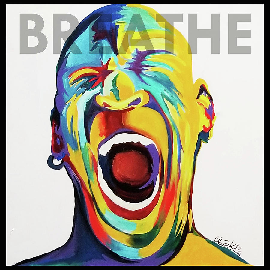Breathe Painting by Femme Blaicasso