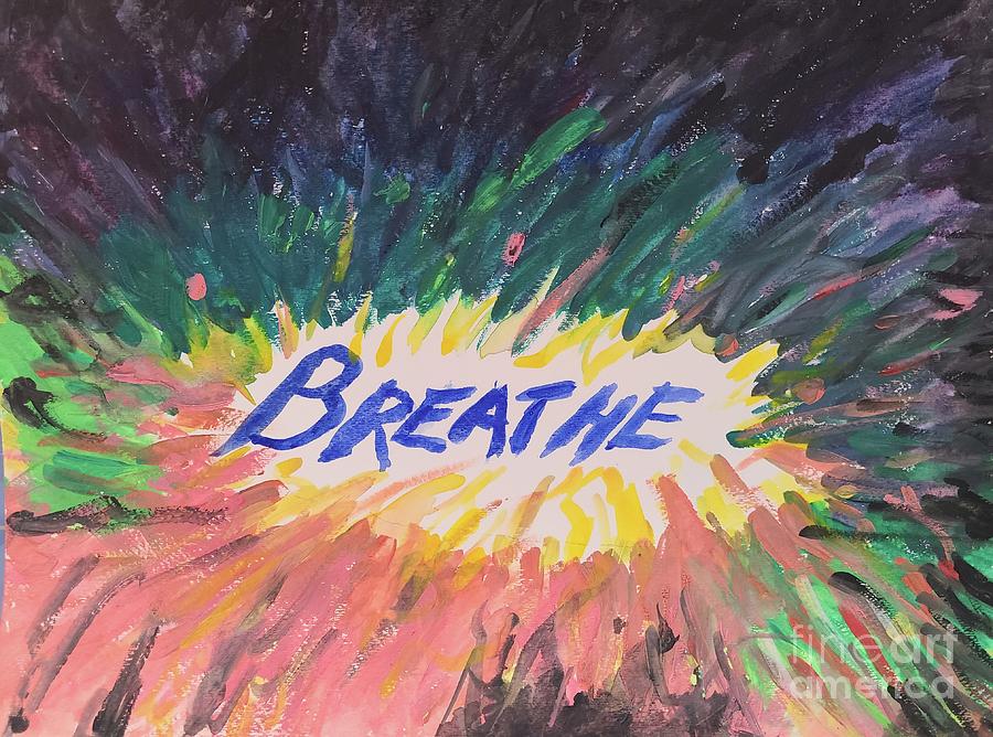 Breathe Painting by Jane H Conti