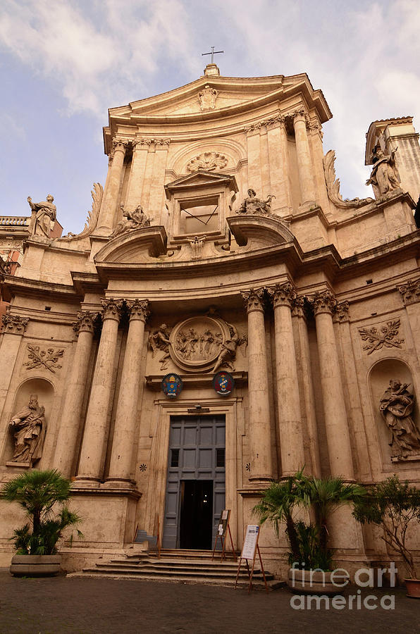 Breathtaking architecture of a roman building in vatican city  Photograph by DejaVu Designs