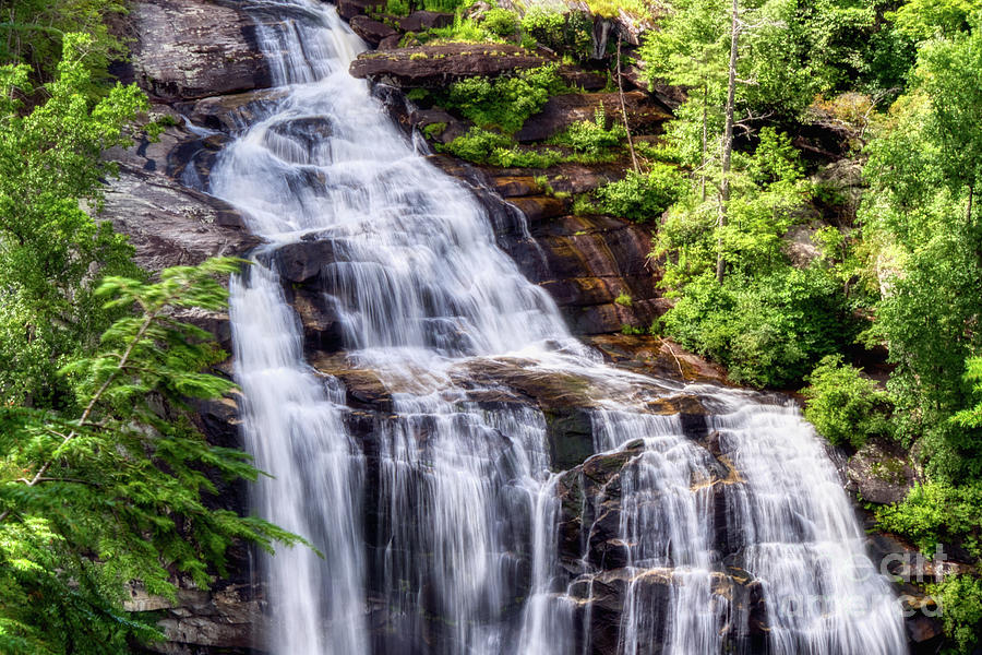 Breathtaking Upper Whitewater Falls Photograph by Amy Dundon
