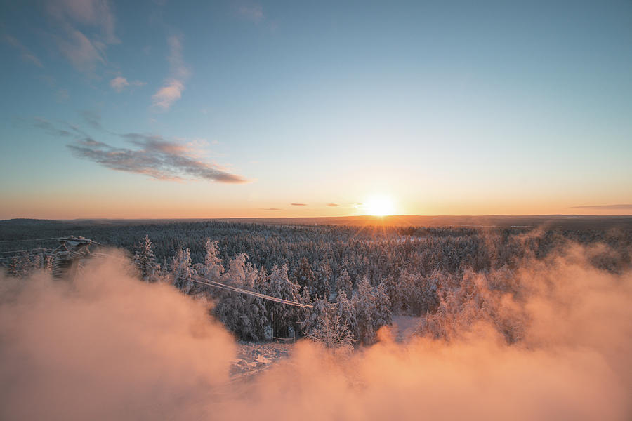Breathtakingly frosty morning Photograph by Vaclav Sonnek