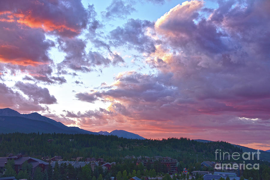 Breckenridge Sunset Photograph by Catherine Sherman - Fine Art America